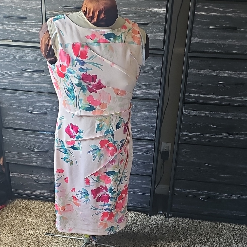 Calvin Klein Floral Sheath Dress